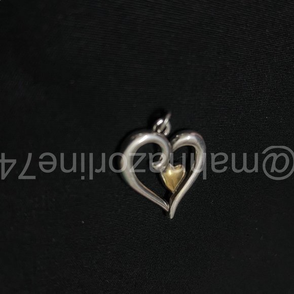 James Avery Heart Pendant - Picture 1 of 5